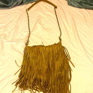 Brand new Steve Madden fringe purse